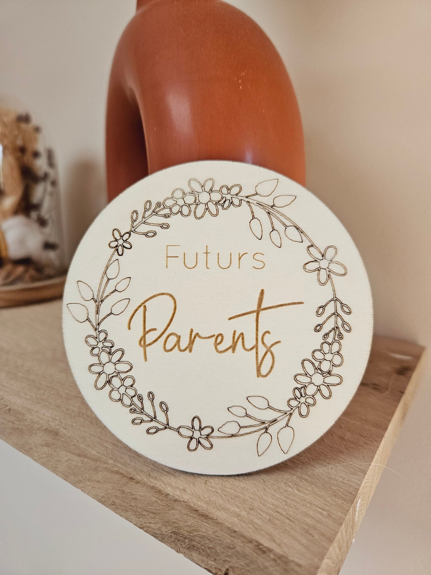 Carte annonce grossesse / futur parent / futur grand parent / mamie papy / annonce papy / photo grossesse cadeau personnalisé