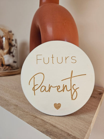 Carte annonce grossesse / futur parent / futur grand parent / mamie papy / annonce papy / photo grossesse cadeau personnalisé