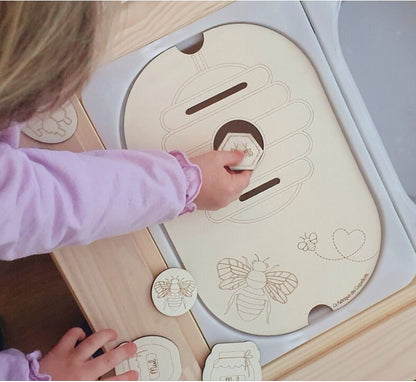 Couvercle TROFAST / Le monde des abeilles