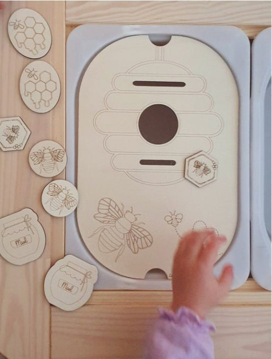 Couvercle TROFAST / Le monde des abeilles