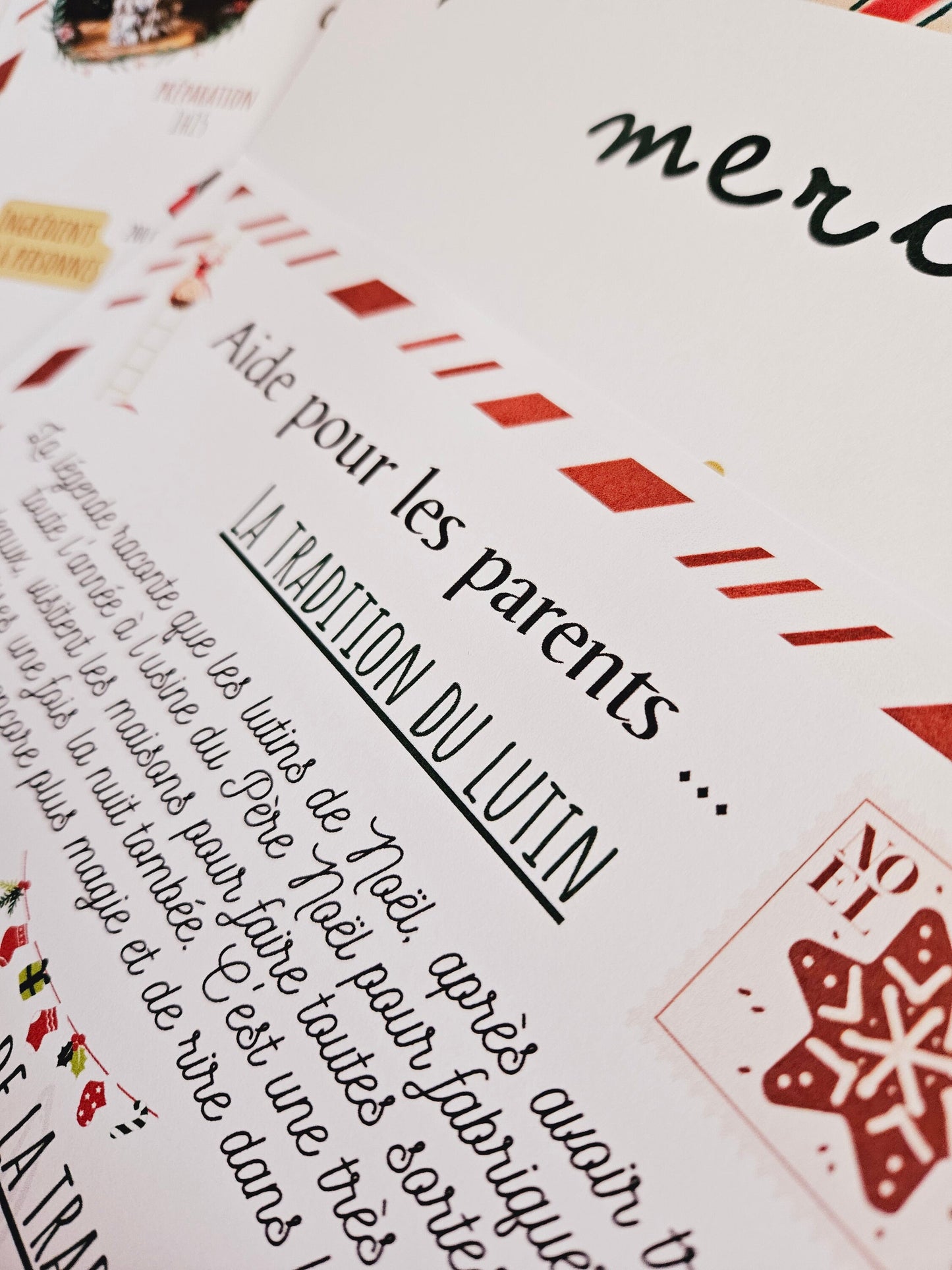 Kit complet LUTIN FARCEUR de Noël