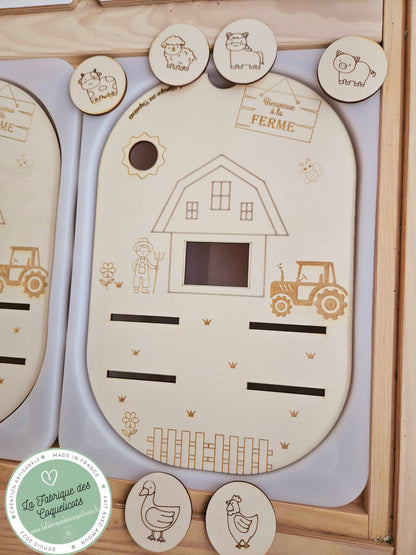 Couvercle TROFAST / La ferme