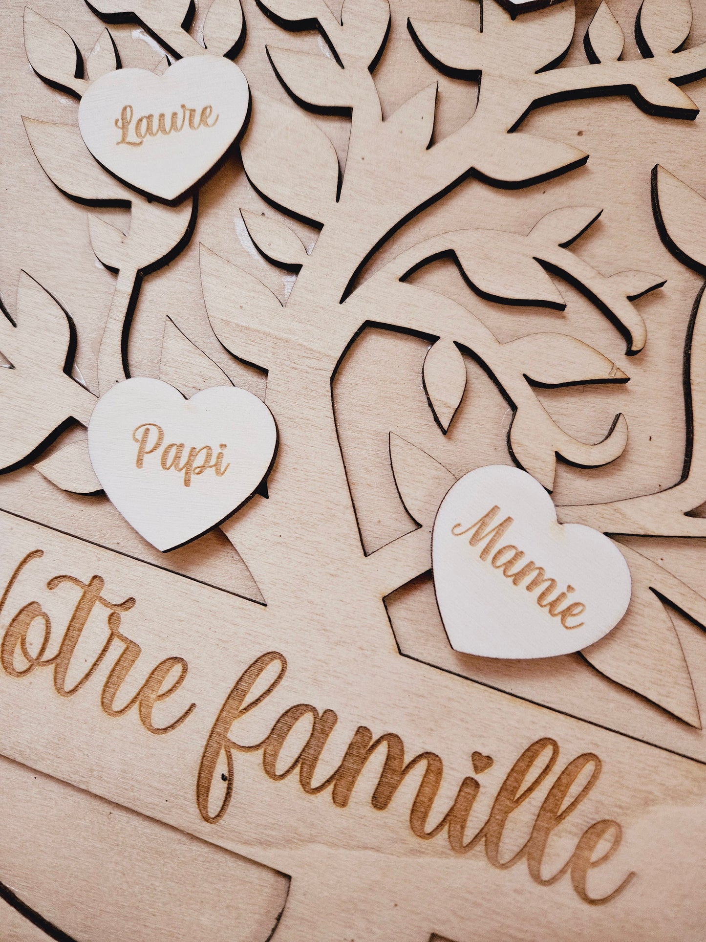 Cœurs supplémentaires pour Arbre de vie Famille /  arbre généalogique / arbre famille /