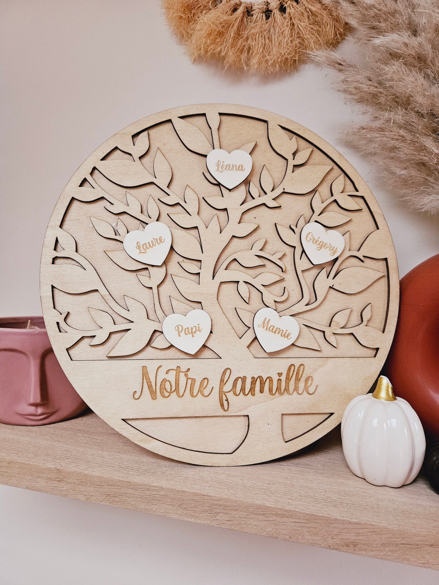 Cœurs supplémentaires pour Arbre de vie Famille /  arbre généalogique / arbre famille /