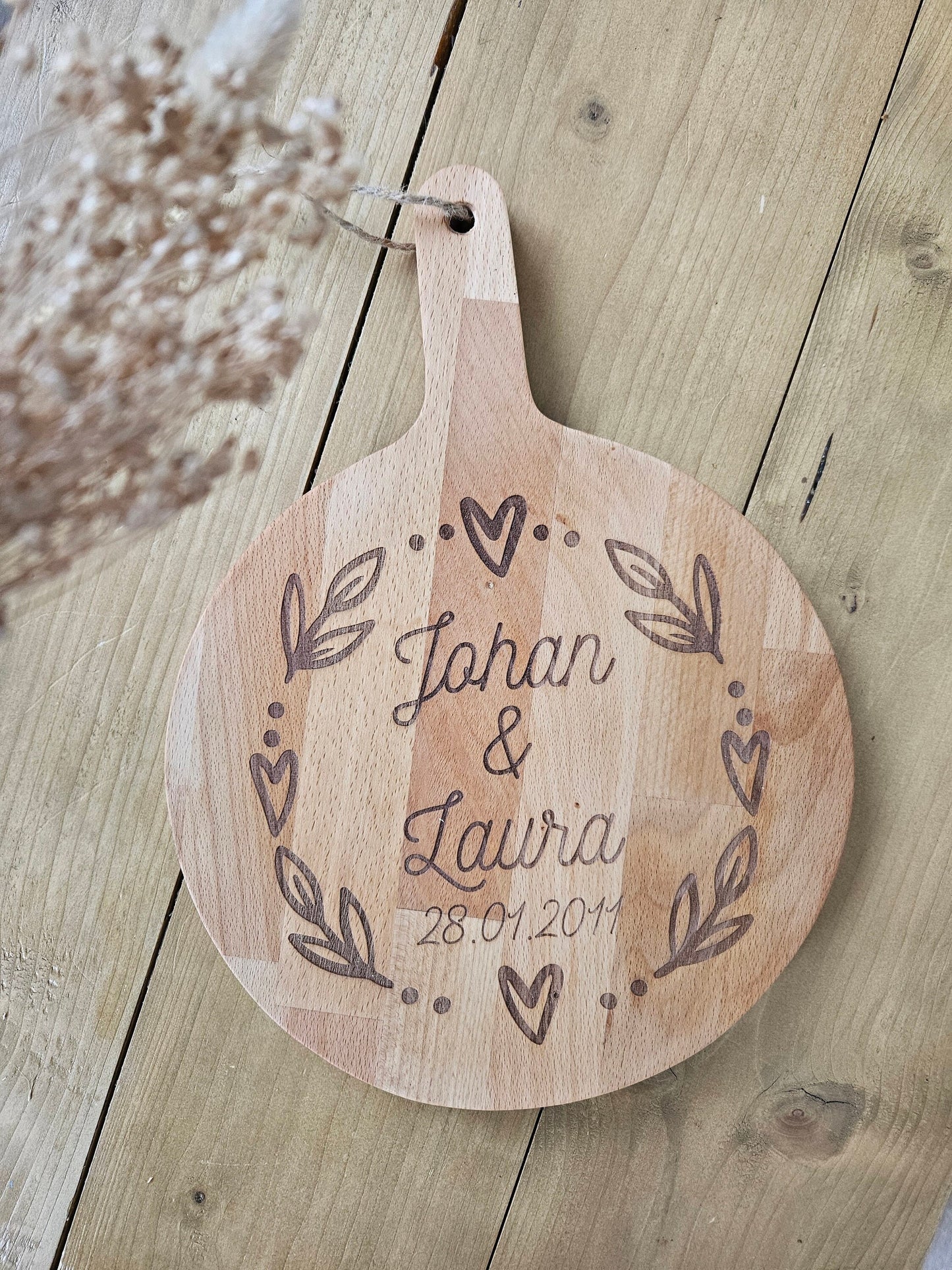 Planche à découper / déco maison / planche cuisine personnalisé / cadeau mariage / cadeau marié / cadeau personnalisé / cadeau femme mamie