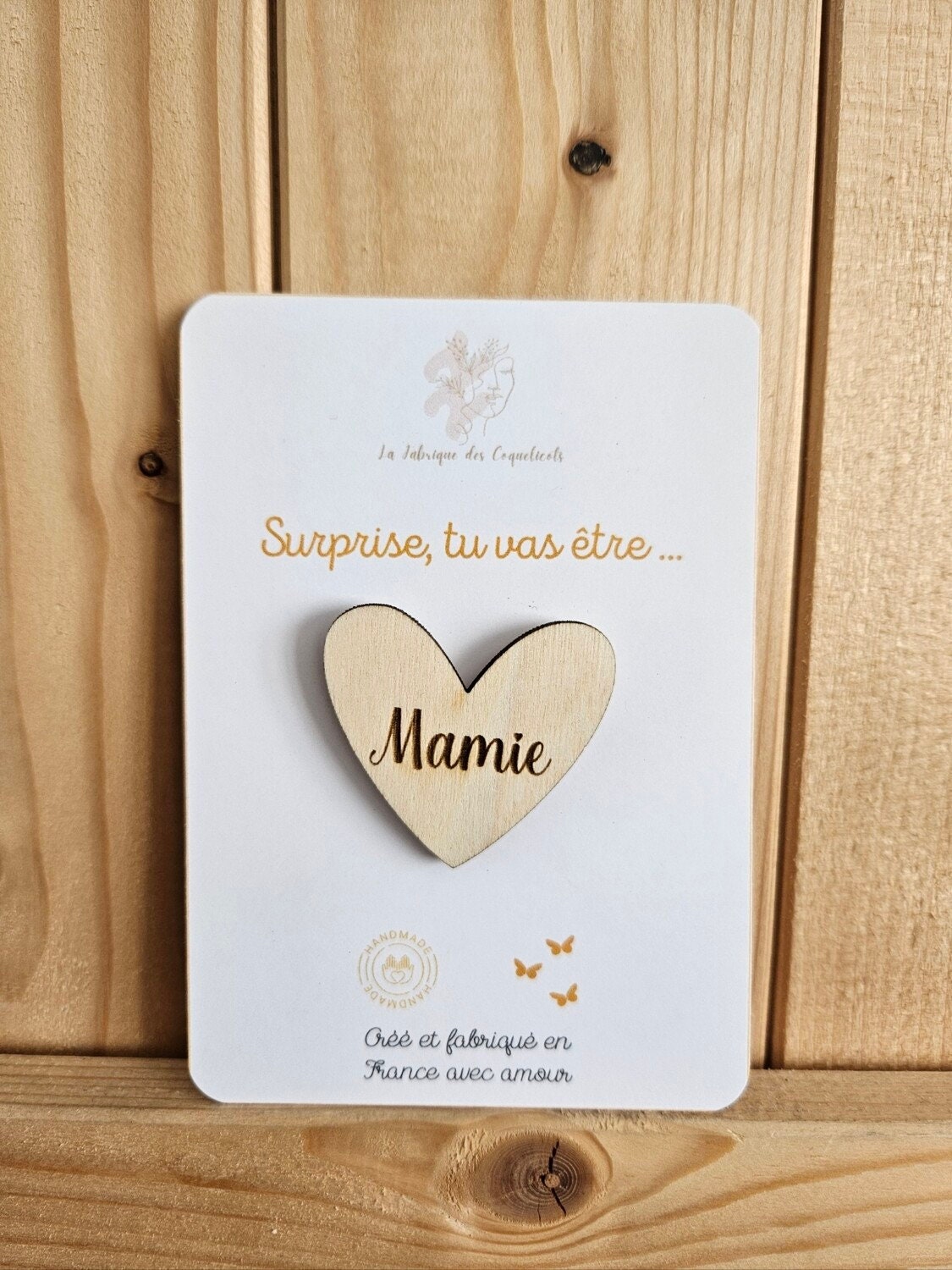 Pins broche aimant personnalisé étoile smiley anniversaire cadeau enfant déco personnalisée