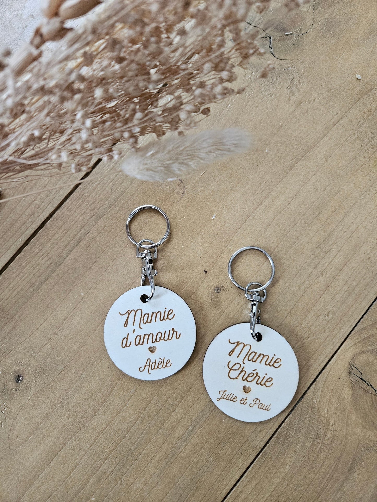 Porte clé personnalisé mamie / grands mères / maman / cadeau personnalisé / clé