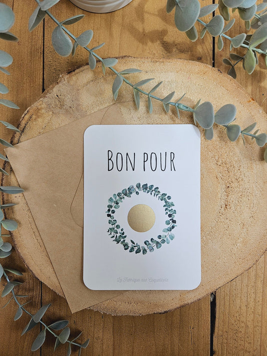 Carte à gratter - carte de voeux annonce grossesse  annonce mariage - cadeau anniversaire demande mariage marraine parrain mamie papy témoin