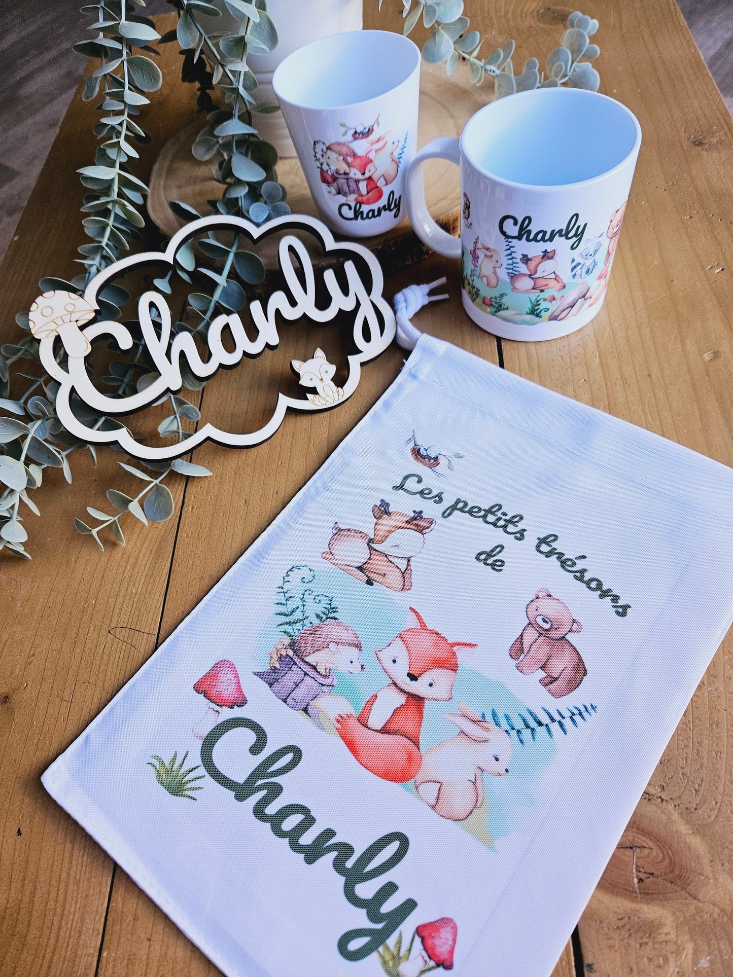 kit enfant  / bébé / cadeau personnalisé / anniversaire baptême naissance / cadeau bébé /