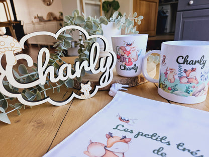 kit enfant  / bébé / cadeau personnalisé / anniversaire baptême naissance / cadeau bébé /