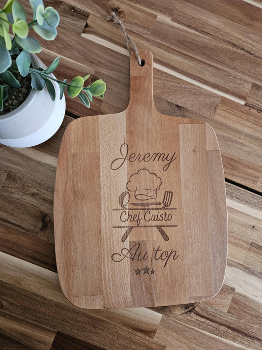 Planche à découper / déco maison / planche cuisine personnalisé / cadeau MERCI/ cadeau / cadeau cuisine / cadeau femme mamie homme