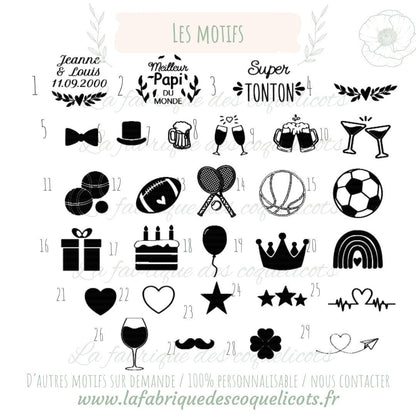 Porte clé date / cadeau couple / rencontre / mariage / amour / femme homme / saint valentin