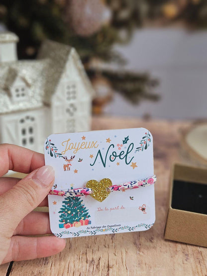 Bracelet maitresse nounou atsem école Noël cadeau personnalisé cadeau noël femme enfant maternelle / / liberty / cadeau enfant  fin année
