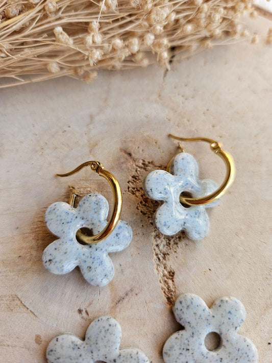 Pampilles interchangeables - par 2 - LOLA - GRANIT