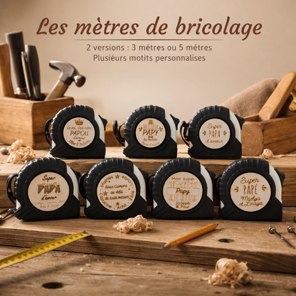 Mètre de bricolage personnalisé