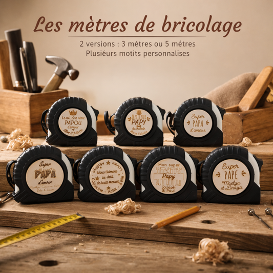 Mètre de bricolage personnalisé