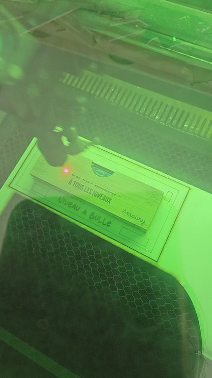 Niveau à bulle personnalisé - cadeau homme papa papy