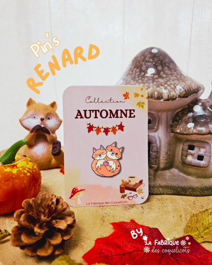 Pins renard et son bébé