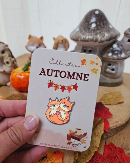 Pins renard et son bébé