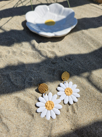 Boucles oreilles - DAISY / PAQUERETTE