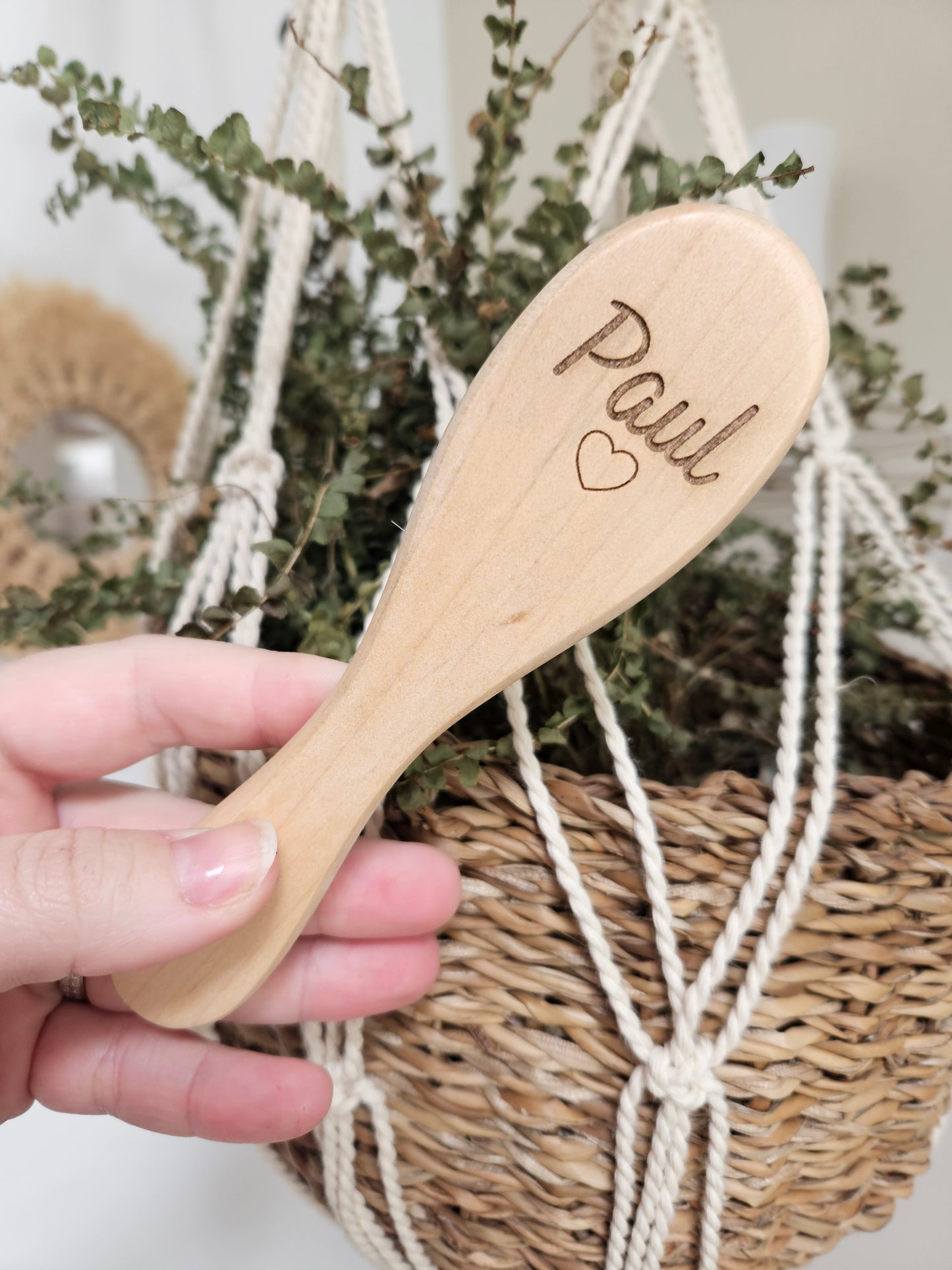 Brosse douce pour bébé personnalisée
