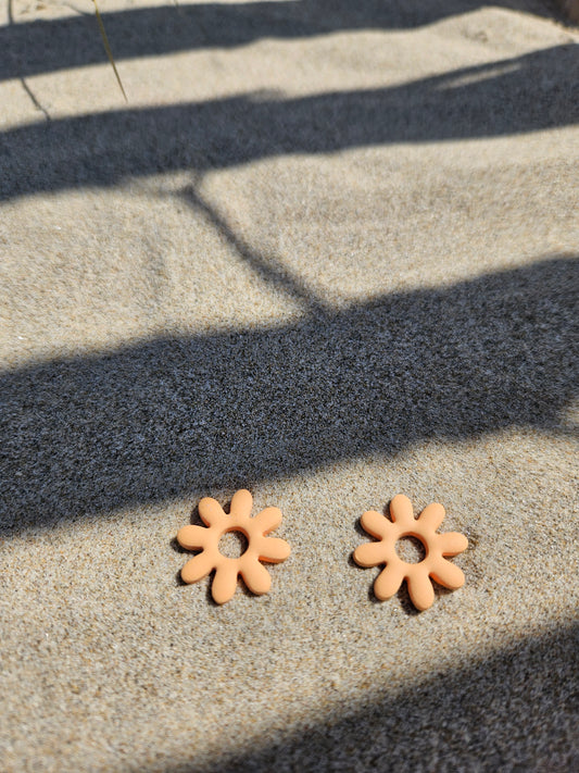 Pampilles interchangeables - par 2 - SOLENE - ORANGE