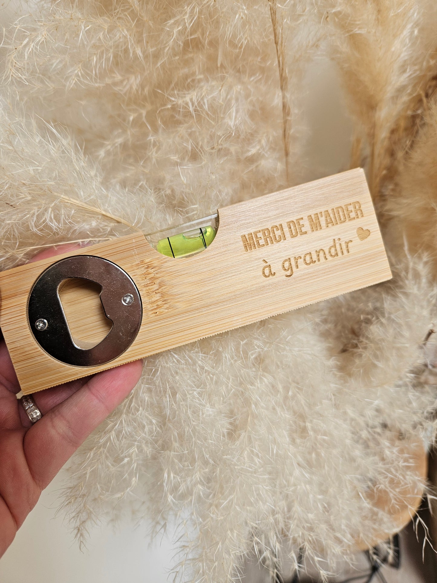 Niveau à bulle personnalisé - cadeau homme papa papy