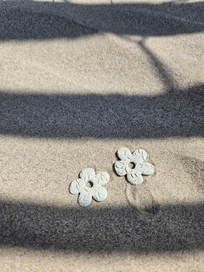 Pampilles interchangeables - par 2 - GEORGETTE - VERT PALE FEUILLE