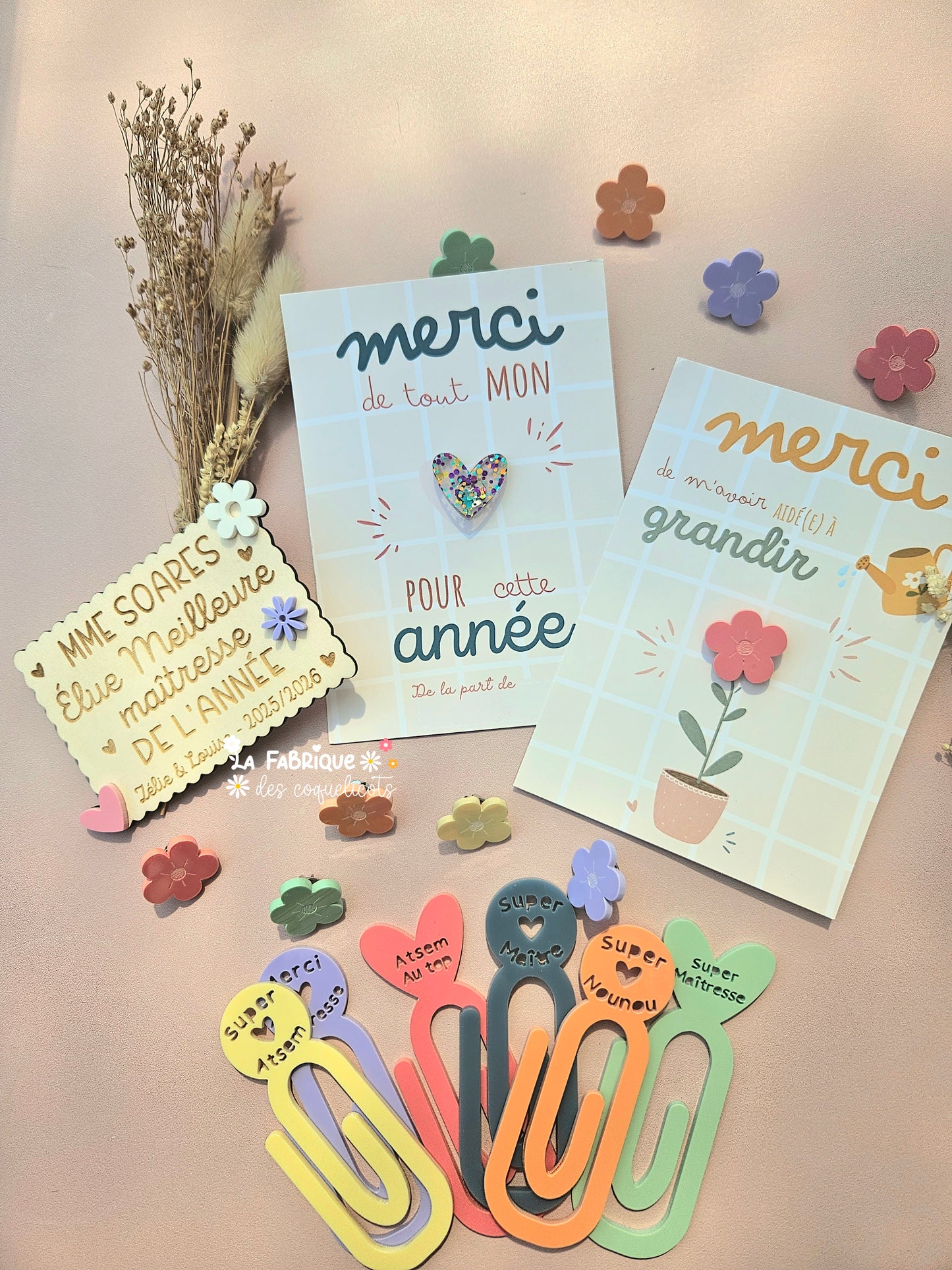 BOX CADEAU FIN D'ANNÉE SCOLAIRE PERSONNALISÉE